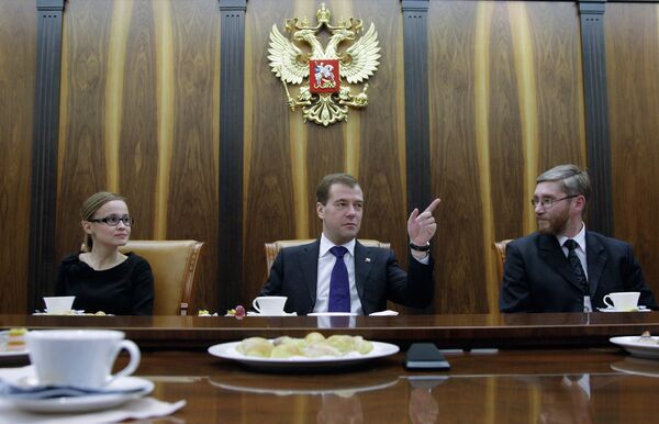 Дмитрий Медведев встретился с лауреатами конкурса Учитель года-2010