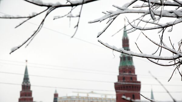 Первый снег в Москве. Архив