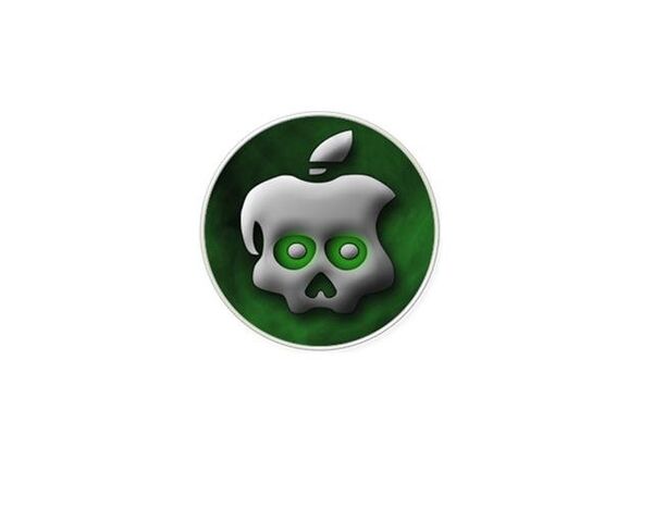 Логотип хакерской программы GreenPois0n для взлома Apple iPhone 4