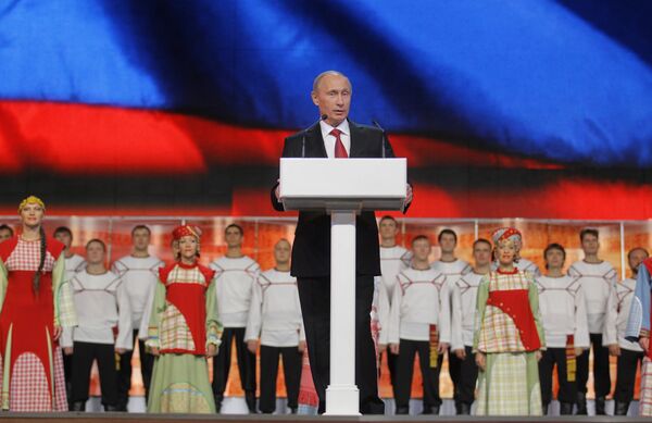 Премьер-министр РФ Владимир Путин поздравил работников сельского хозяйства с профессиональным праздником