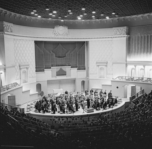 Выступление Государственного симфонического оркестра СССР