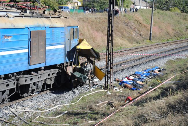 Авария в Днепропетровской области