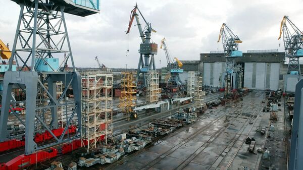 Судостроительный завод Янтарь. Архивное фото