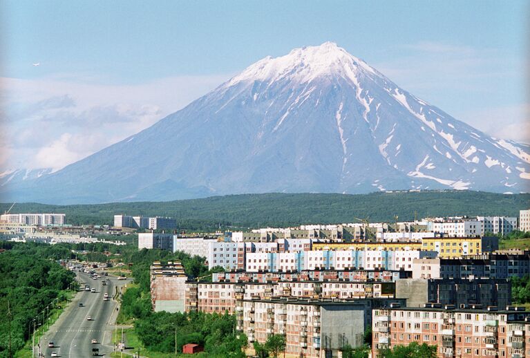 Петропавловск-Камчатский - уютный порт на берегу Тихого океана