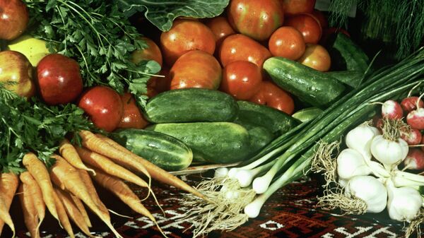 Урожай овощей, архивное фото