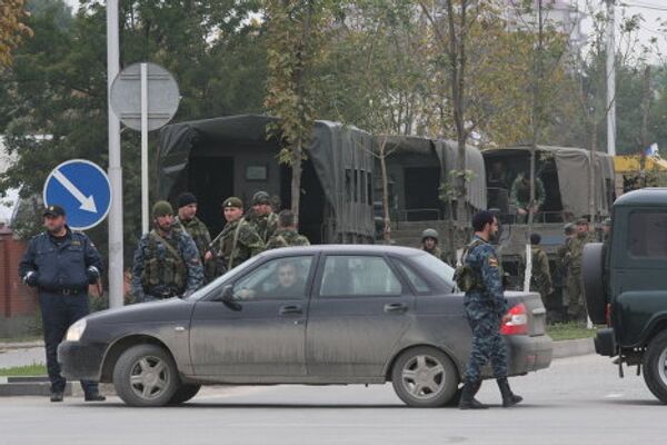 Попытка теракта совершена в Грозном на территории парламента Чечни