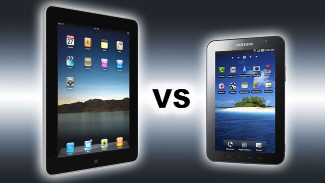 Samsung Galaxy Tab vs Apple iPad