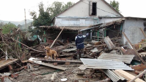  Пострадавшие от наводнения районы Кубани