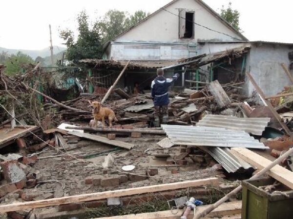  Пострадавшие от наводнения районы Кубани