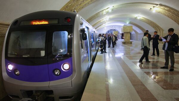 Пробный запуск первой очереди метрополитена в Алма-Ате