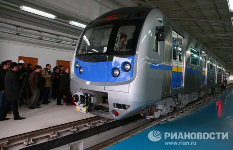 Пробный запуск первой очереди метрополитена в Алма-Ате