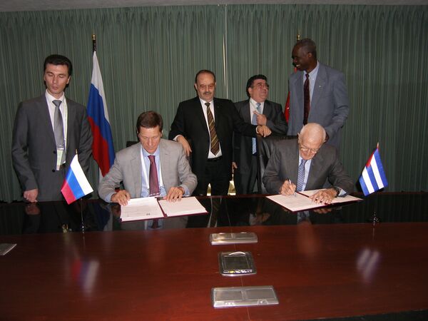Президенты Олимпийских комитетов России Александр Жуков и Кубы Хосе Фернандес Альварес подписали соглашение о сотрудничестве
