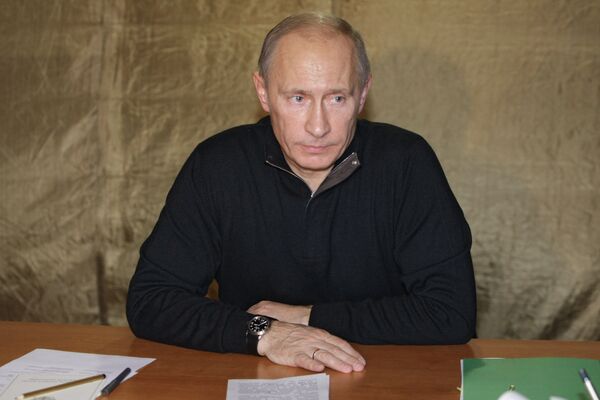 Председатель правительства РФ Владимир Путин. Архив