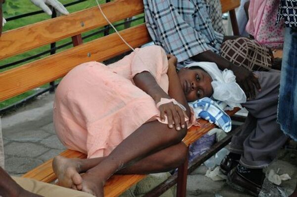 Эпидемия холеры на Гаити