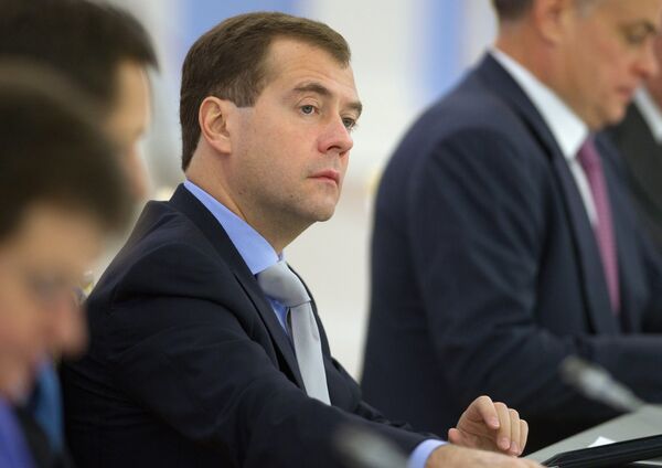 Президент РФ Дмитрий Медведев провел заседание президиума Госсовета РФ по проблемам пожилых