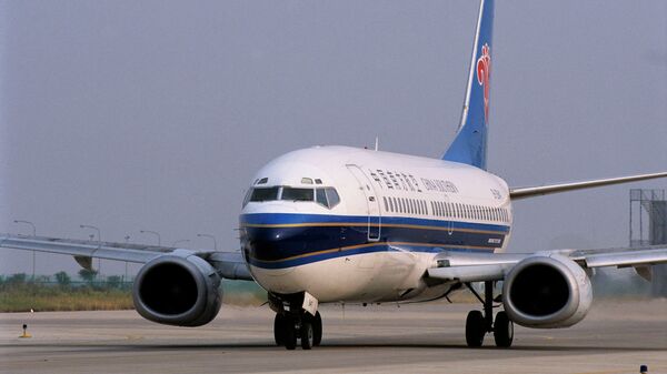 Самолет авиакомпании China Southern