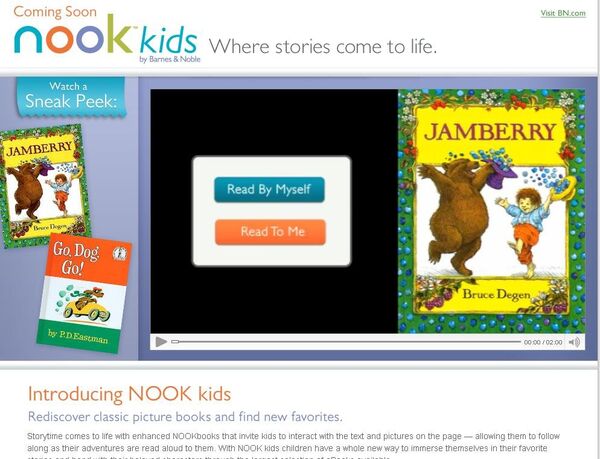 Сайт с коллекцией классических книг для детей NookKids.com