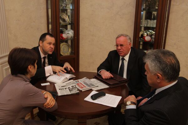 Виталий Мутко встретился с главой Республики Алтай
