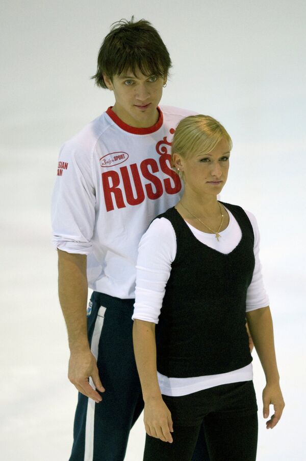 Максим Траньков и Татьяна Волосожар (слева направо)