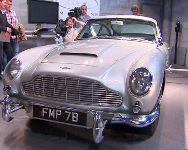Aston Martin Джеймса Бонда продан за четыре миллиона долларов 