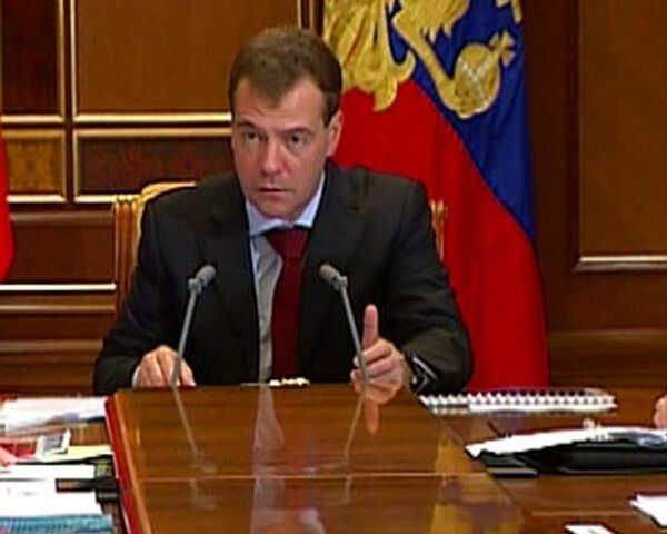 Медведев уверен, что от количества пробок зависит настроение москвичей