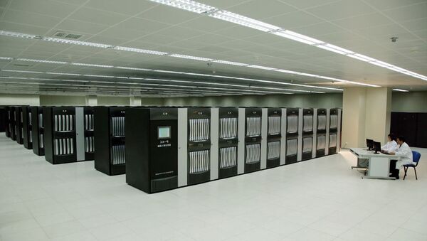 Суперкомпьютер Tianhe-1A. Архивное фото