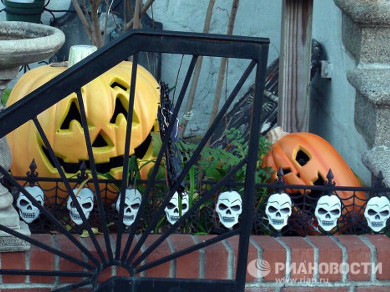 Нью-Йорк готовится к празднованию Хеллоуина