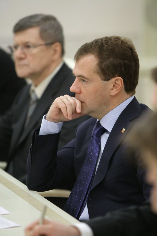 Дмитрий Медведев провел совещание по вопросам развития судебной системы РФ