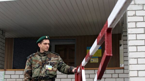 Украинский пограничник. Архивное фото