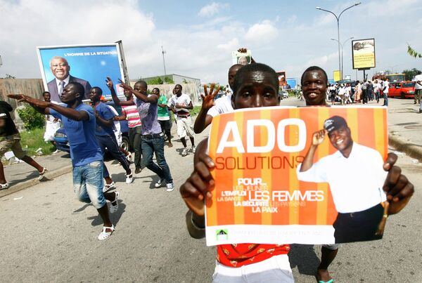 Предвыборная агитация в Кот-д'Ивуаре