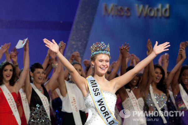 Победительницей конкурса Мисс мира-2010 стала девушка из США