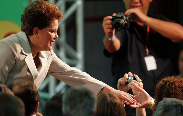 Первая женщина-президент Бразилии Дилма Русефф
