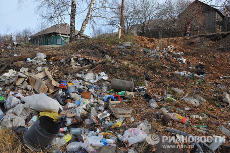 Виды города Карабаш Челябинской области