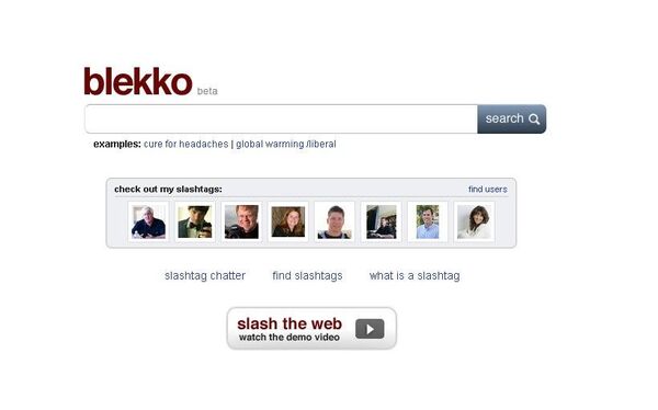 Поисковик Blekko