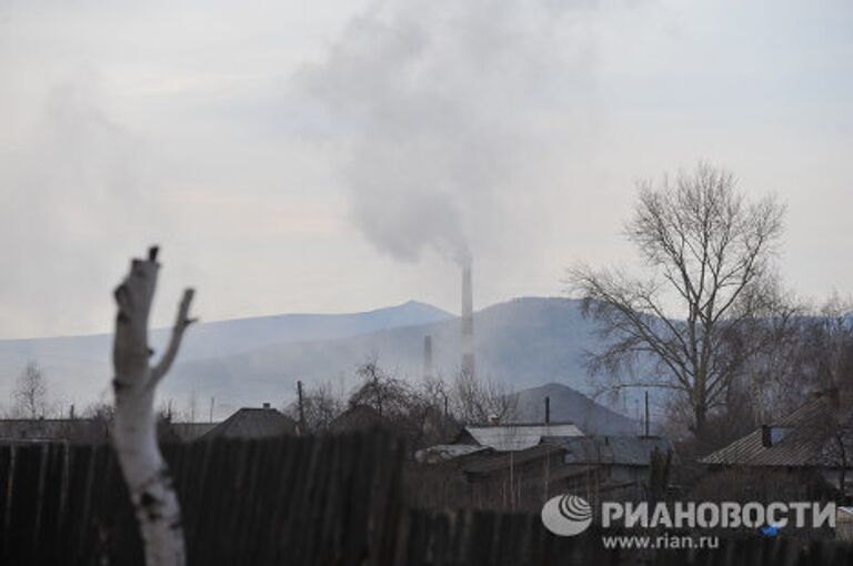 Виды города Карабаш Челябинской области