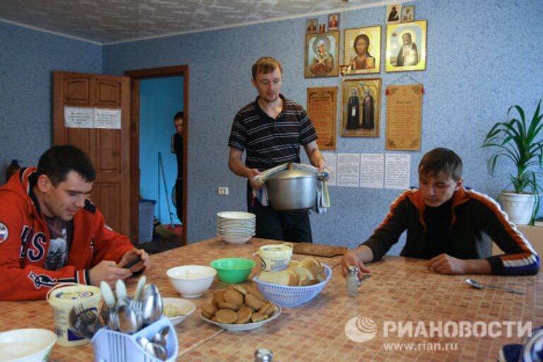 Епархиальный центр социальной реабилитации алко- и наркозависимых во имя святого преподобного Серафима Саровского в селе Локти Новосибирской области