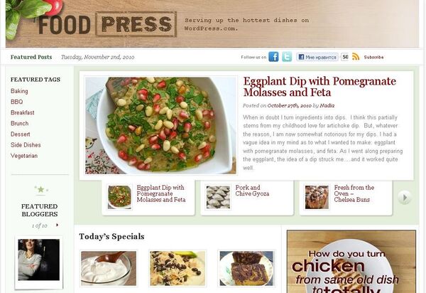 Портал о еде FoodPress