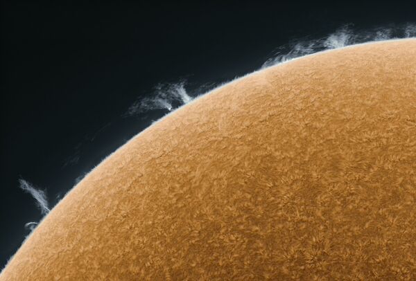 Необычные фотографии Солнца сделал астрологический фотограф-художник Алан Фридман