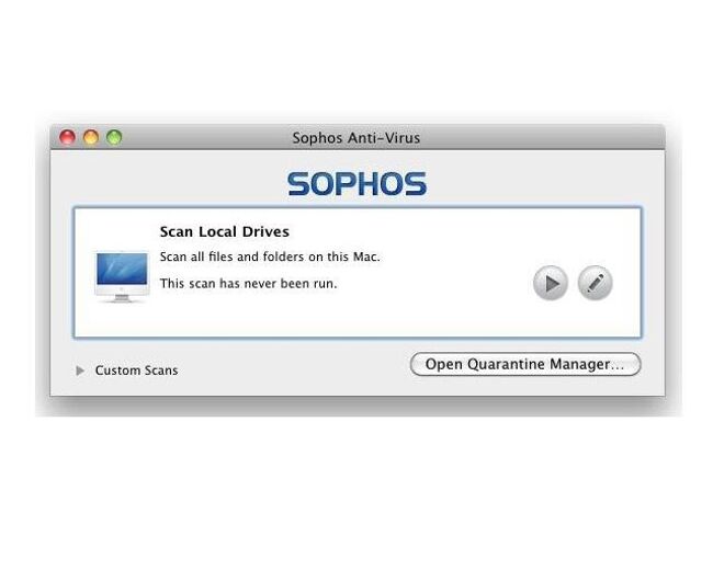 Антивирусная программа Sophos Anti-Virus Home Edition for Mac