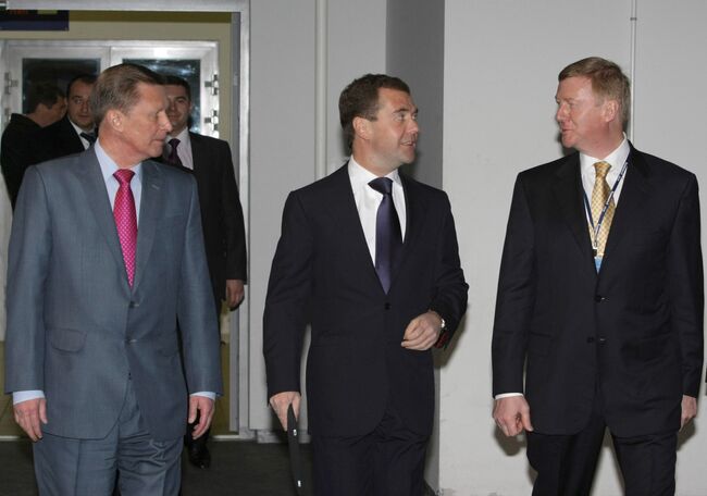 Дмитрий Медведев посетил III международный форум по нанотехнологиям Rusnanotech - 2010