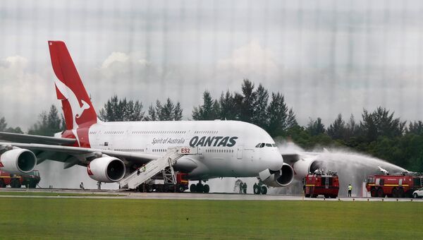 Инцидент с самолетом А380 авиакомпании Qantas