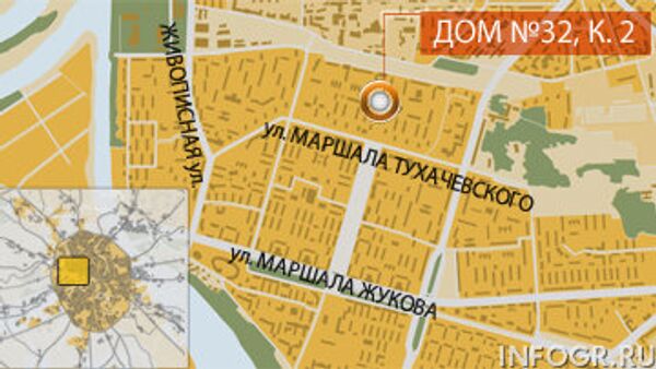 Два человека погибли при пожаре на северо-западе Москвы