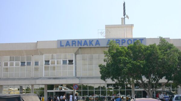 Аэропорт в Ларнаке на Кипре. Архив