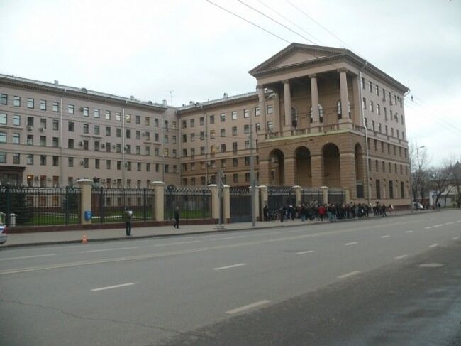 Здания ГУВД Москвы. Архив