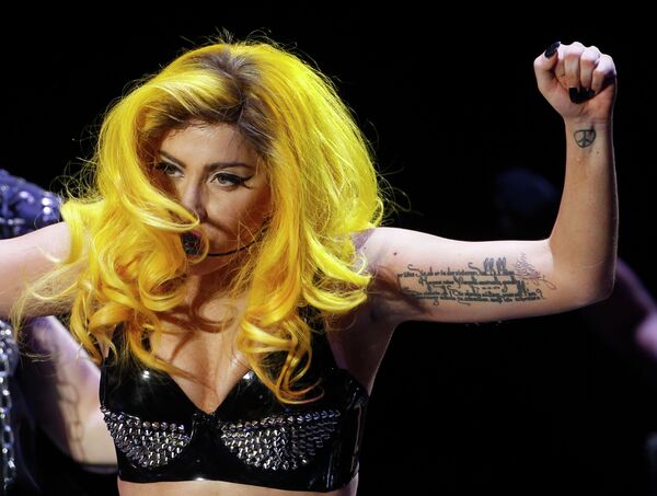 Лучшей певицей по версии европейского MTV объявлена Леди Гага