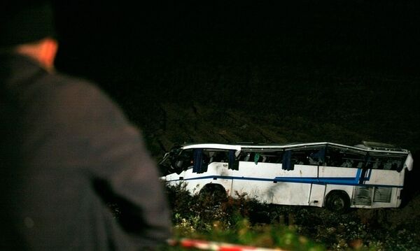 ДТП с участием автобуса в Албании