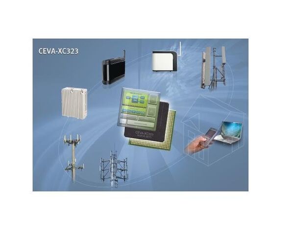Процессор CEVA-XC323, применяемый в оборудовании для 4G-сетей