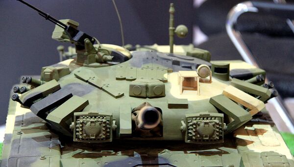 Российская экспозиция международной выставка вооружения и военной техники. Архивное фото