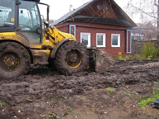 Ремонт дороги в Кировской области