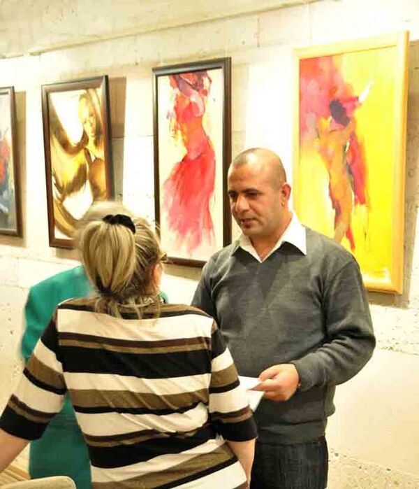 Выставка картин иракского художника в Воронеже